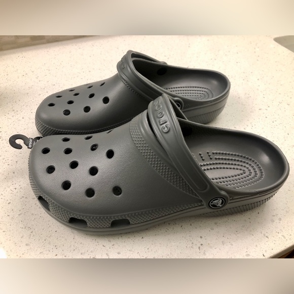 COPY - NWT Crocs Classic clogs, slate grey, unisex size US m9/w11, EUR size 42-… - Picture 3 of 5